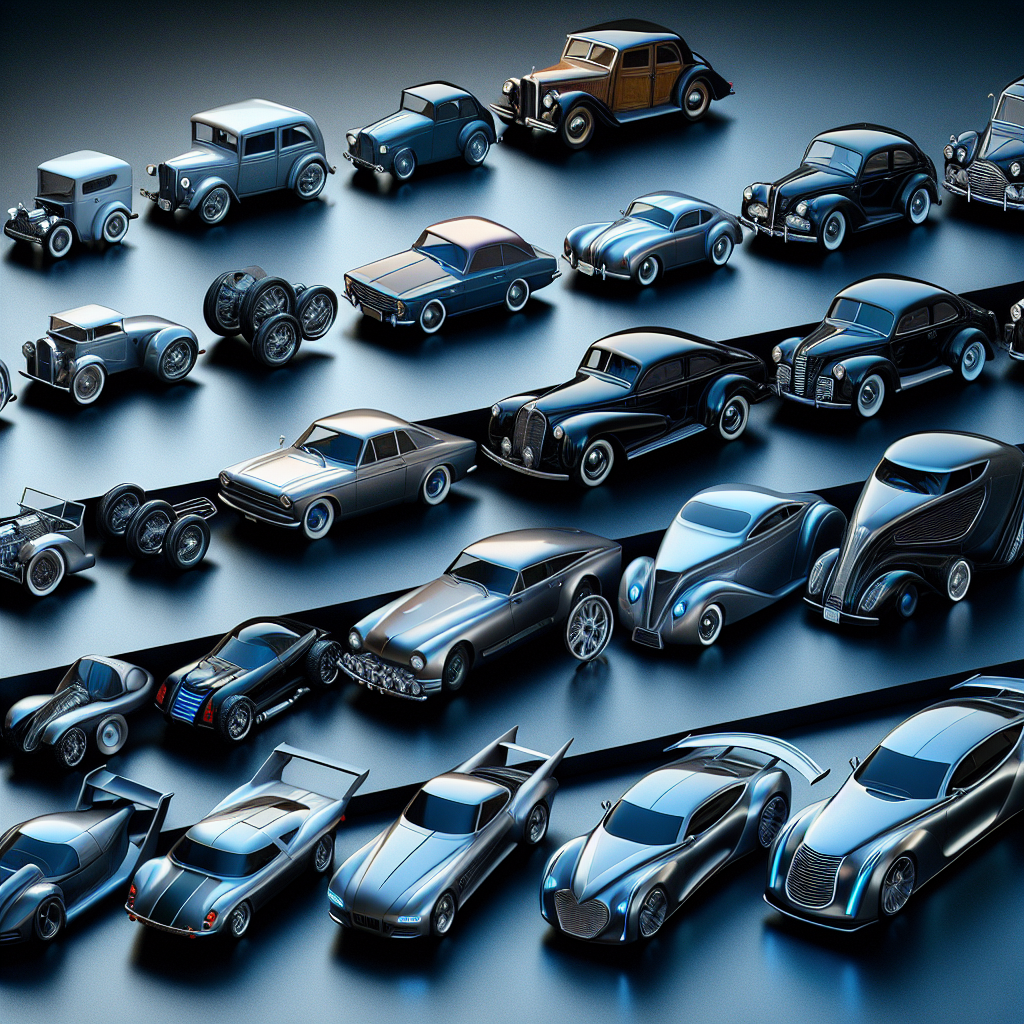 Von Klassikern bis zur Zukunft: Eine Übersicht über verschiedene Fahrzeugmodelle