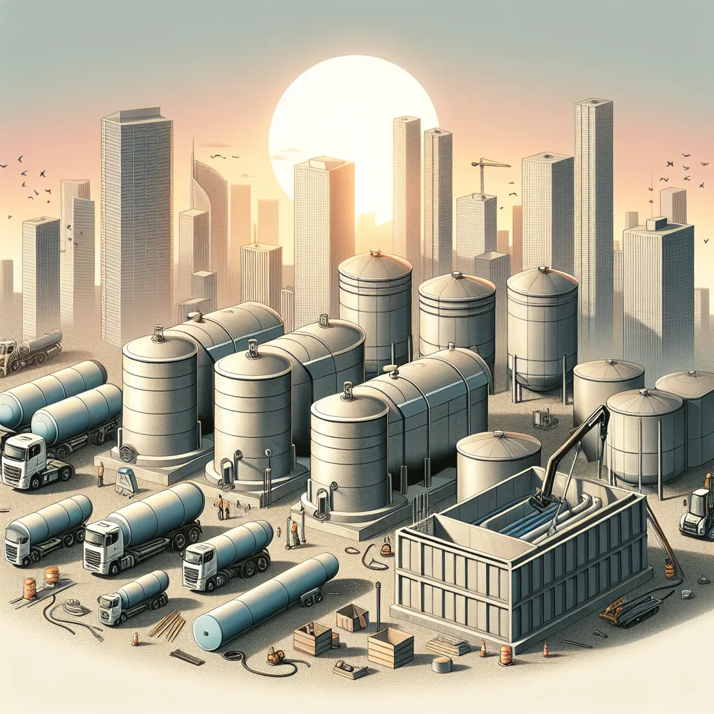 Betonowe szamba i zbiorniki 10m3 – kompleksowe rozwiązania od producenta